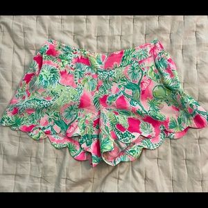 Lily Pulitzer Dahlia Shorts Catty Shack Print